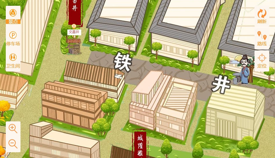 运城智慧景区：手绘地图与语音导览的完美融合